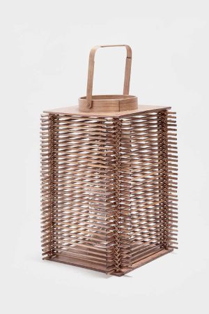 Wood Complex Lamp Box